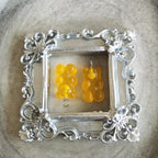 Godisnallar Berlocker 21x7mm Resin Gul, 2st