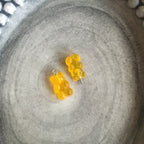 Godisnallar Berlocker 21x7mm Resin Gul, 2st