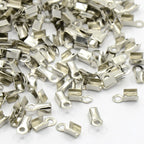 Bandavslut Låsfästen 9x3,5mm Platina, 20st