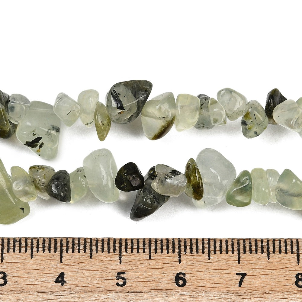 Prehnit Kristallchips 5-8mm Naturliga Ädelstenar