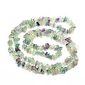Fluorit Chips 5-8mm Naturliga Ädelstenar, 1 sträng eller 50-pack