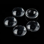 Transparenta Cabochons Flatbacks 25mm, 6st