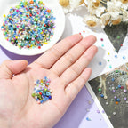 Seed beads 1,5-4mm Mixade färger och storlekar, 30 gram (ca1000st)