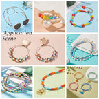 Seed beads 1,5-4mm Mixade färger och storlekar, 30 gram (ca1000st)