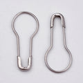 Maskmarkörer Säkerhetsnålar 22x10mm Platina, 25st