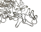 Maskmarkörer Säkerhetsnålar 22x10mm Platina, 25st
