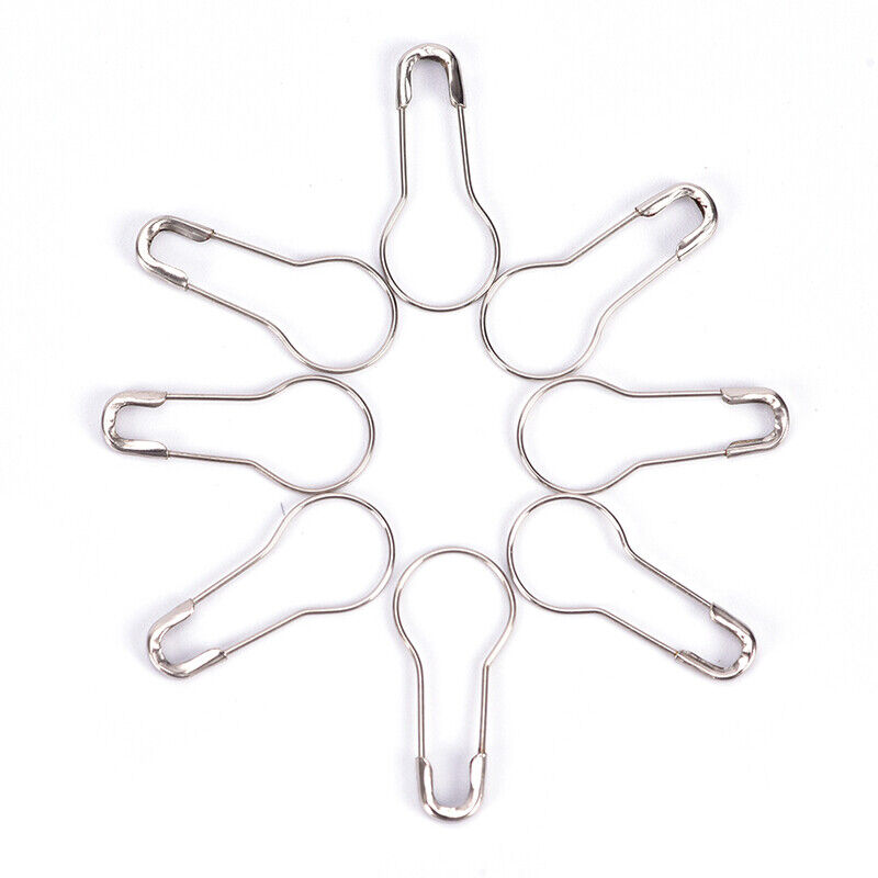 Maskmarkörer Säkerhetsnålar 22x10mm Platina, 25st