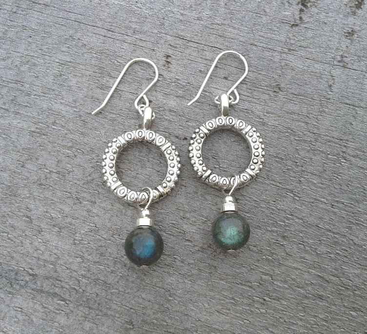 Örhängeskrokar 17x12mm Silverpläterade Nickelfria, 20-pack