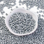 Seed Beads 2mm, 3mm eller 4mm Silver, 30 gram