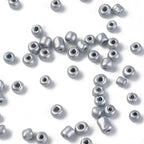 Seed Beads 2mm, 3mm eller 4mm Silver, 30 gram