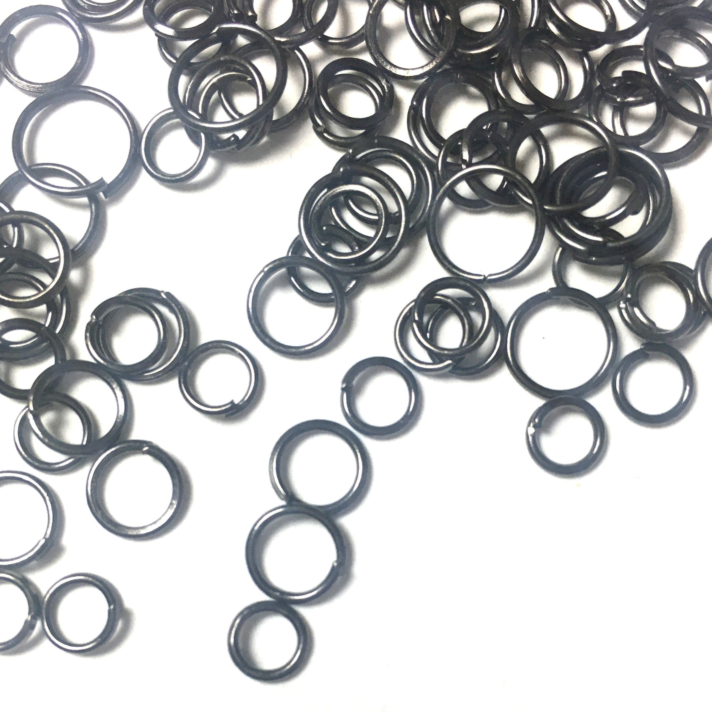 Öppna Bindringar 4mm-10mm Gunmetal Nickelfria