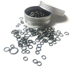 Öppna Bindringar 4mm-10mm Gunmetal Nickelfria
