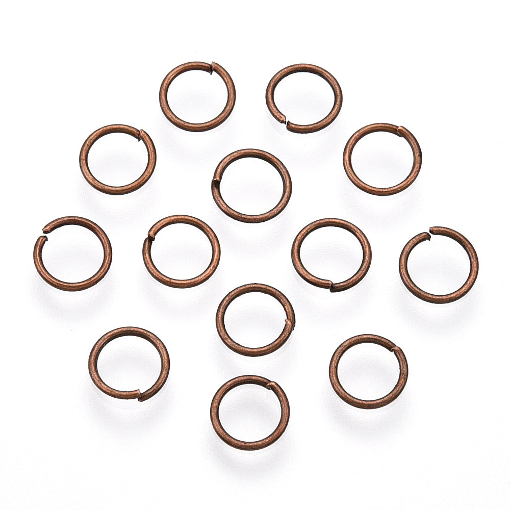 Bindringar 6x0,7mm Röd Koppar Nickelfria, 50-pack