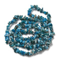 Apatit ädelstenschips 5-8mm Naturliga Ädelstenar, 1 sträng (ca 125st) eller 50-pack