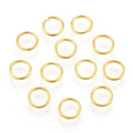 Bindringar 6x0,7mm Guldpläterade Nickelfria, 50-pack