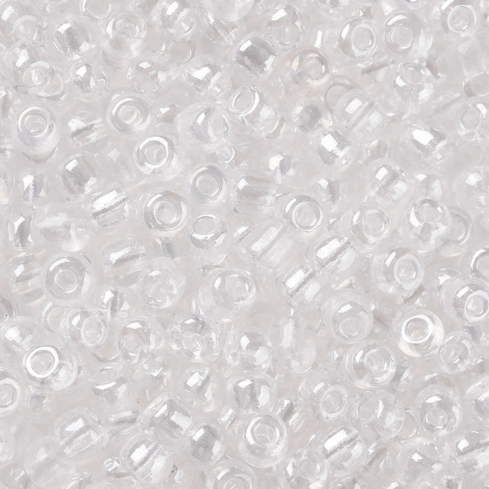 Seed Beads 2mm, 3mm eller 4mm Transparenta, 30gram