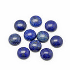 Lapis Lazuli Cabochon Flatback 12mm Naturliga ädelstenar, 2st