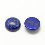 Lapis Lazuli Cabochon Flatback 12mm Naturliga ädelstenar, 2st