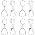 Berlockhållare med Klämma i äkta 925 Sterling Silver 12mm Nickelfri, 1st