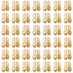 Små Knutgömmor 6x3mm Gyllene, 20-pack