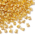 Små Knutgömmor 6x3mm Gyllene, 20-pack