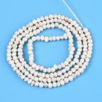 Äkta Sötvattenpärlor Pyttesmå 1,5-2,5mm x 1,5-4,5mm Beige Potatisformade, 1 sträng (ca 180st)