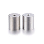 Bandavslut Ändhylsor Cord ends i Rostfritt Stål 7×6 mm, 6-pack