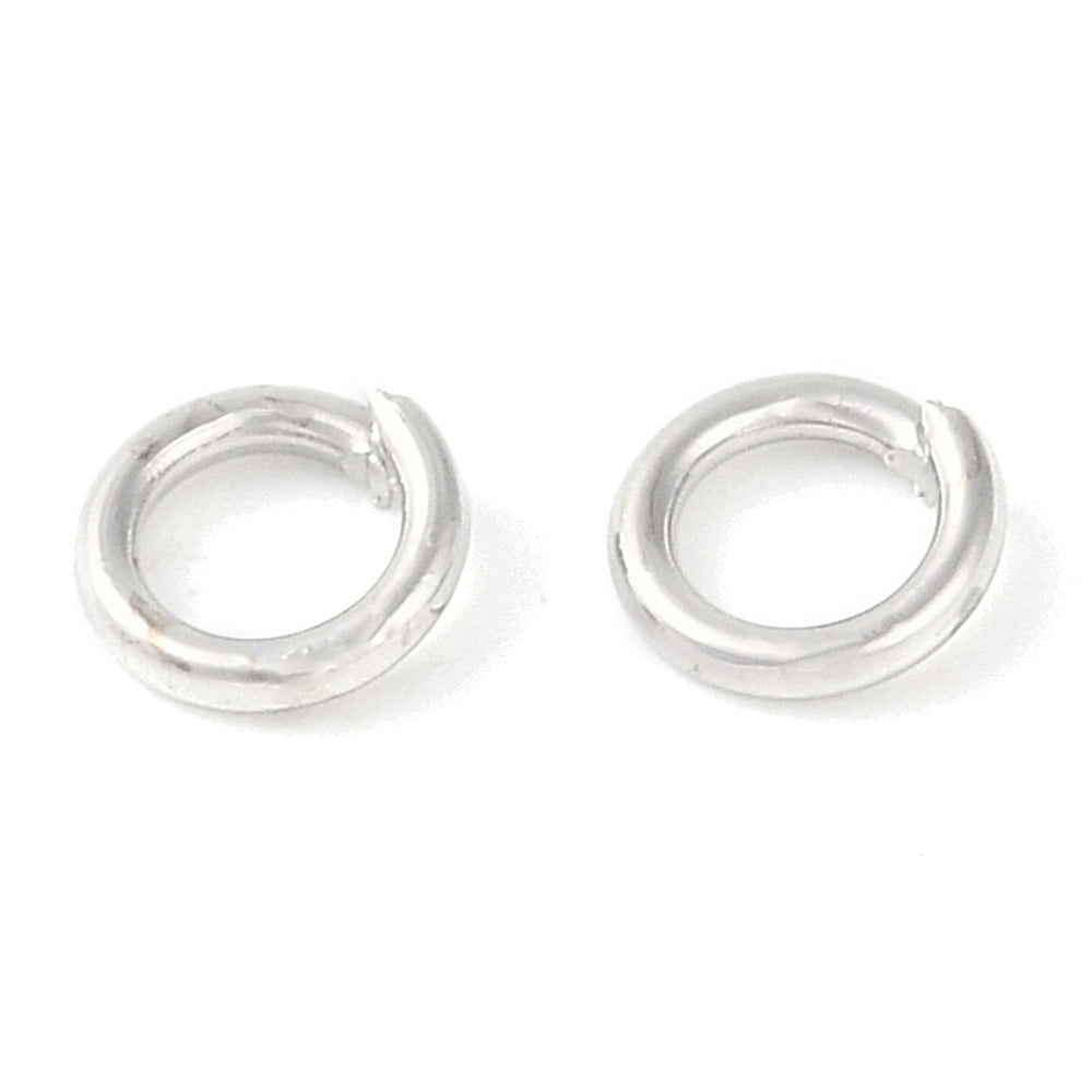 Bindringar 4x0,7mm Platinapläterade Nickelfria, 50-pack
