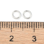 Bindringar 4x0,7mm Platinapläterade Nickelfria, 50-pack