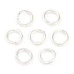 Bindringar 4x0,7mm 925 Silverpläterade Nickelfria, 50-pack