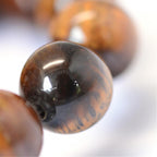 Tigeröga Tiger Eye 6mm Naturliga Ädelstenar, 1 sträng (ca 38cm)