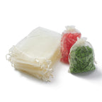 Organzapåsar 15x10cm Papayawhip, 10-pack