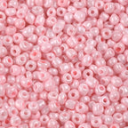 Seed Beads 4mm (6/0) Rosa Pink, 30 gram (ca 350st)
