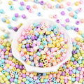 Seed Beads Stora 6-6,5mm Mixade färger Opaque, 30 gram (ca 80st)