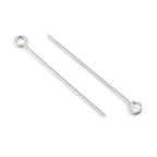 Öglepinnar Hattpinnar 30mm Rostfritt stål, 40-pack
