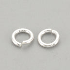 Bindringar 4x0,7mm äkta 925 Sterlingsilver Nickelfria, 4-pack