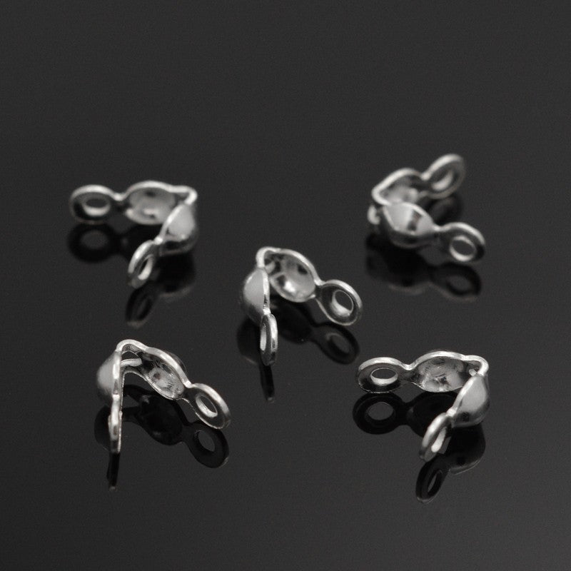 Knutgömmor 6,5x3mm i äkta 925 Sterlingsilver Nickelfria, 2-pack