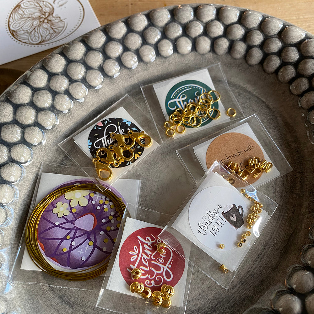 Startpaket Smyckestillverkning av Halsband & Armband Guld, 1 set