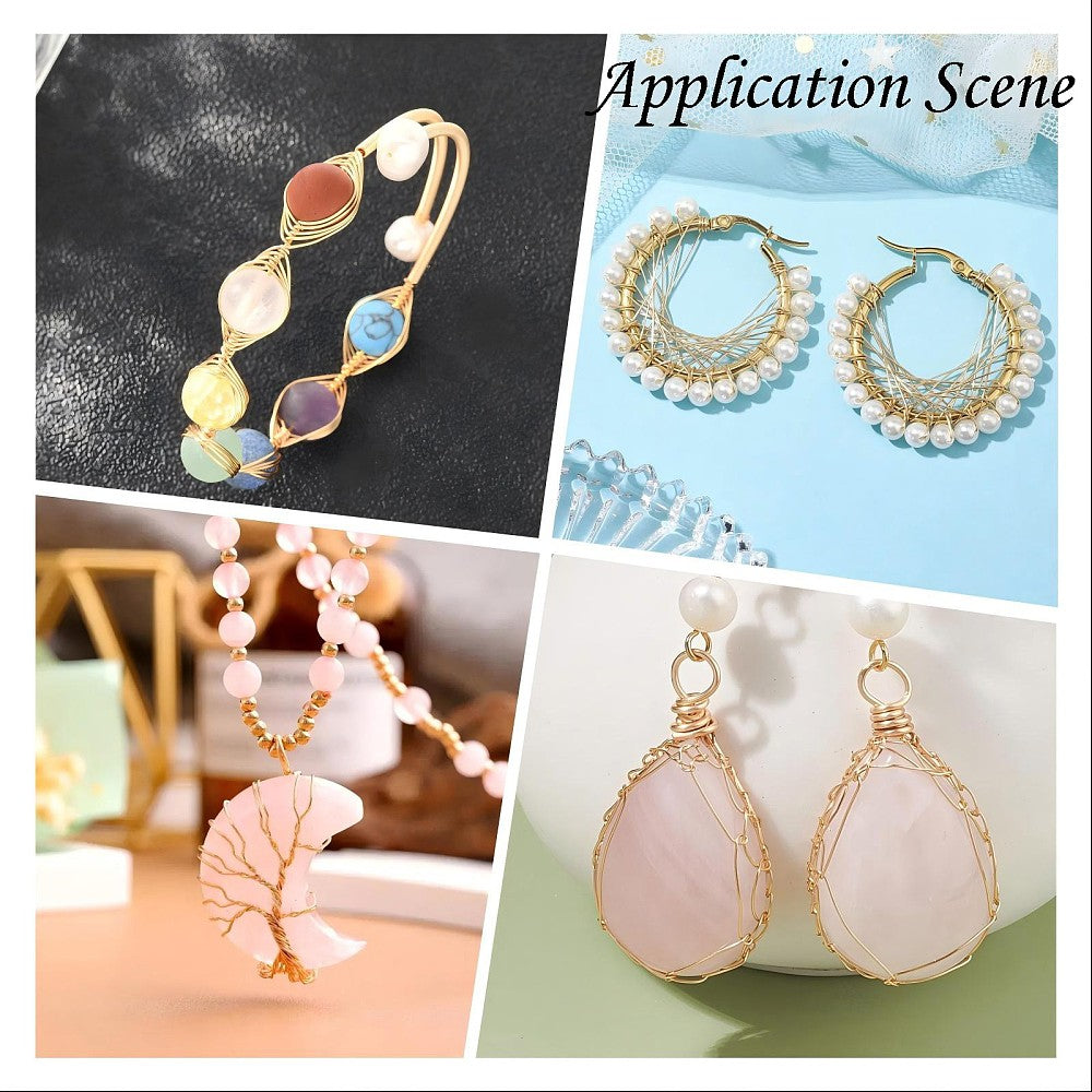 Koppartråd Rund 0,2 mm Kopparpläterad för Wirewrapping, 1 rulle (40 meter)