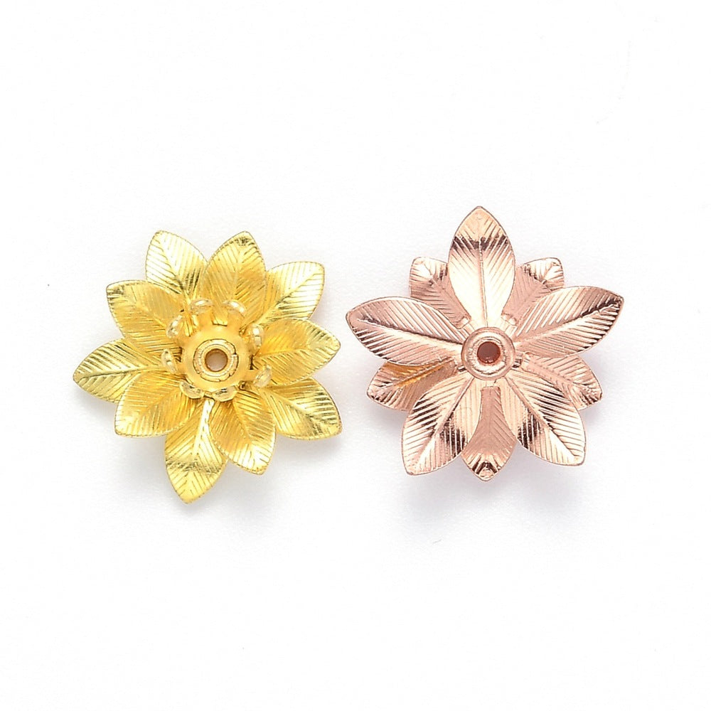 Pärlhattar Blompistiller Mixade pläteringar, 10-pack