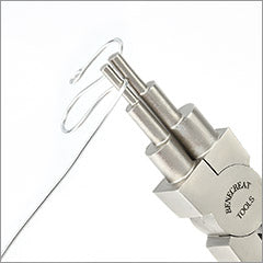 6-i-1 bailtång i rosa för att göra öglor och ringar i smyckestillverkning