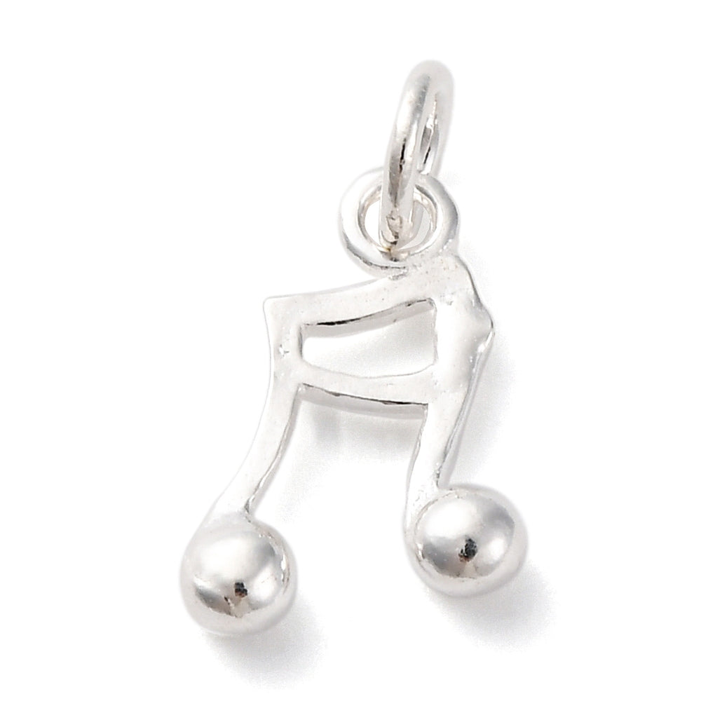 Berlock Musiknot i äkta 925 Sterlingsilver, 1st