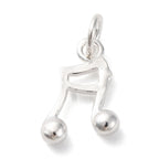 Berlock Musiknot i äkta 925 Sterlingsilver, 1st