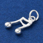 Berlock Musiknot i äkta 925 Sterlingsilver, 1st