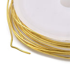 Koppartråd för smycken guld 1 mm, 1 rulle (2,5 meter)