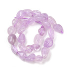 Ametist lavendelfärgade nuggets 6-12mm, 1 sträng (19cm)