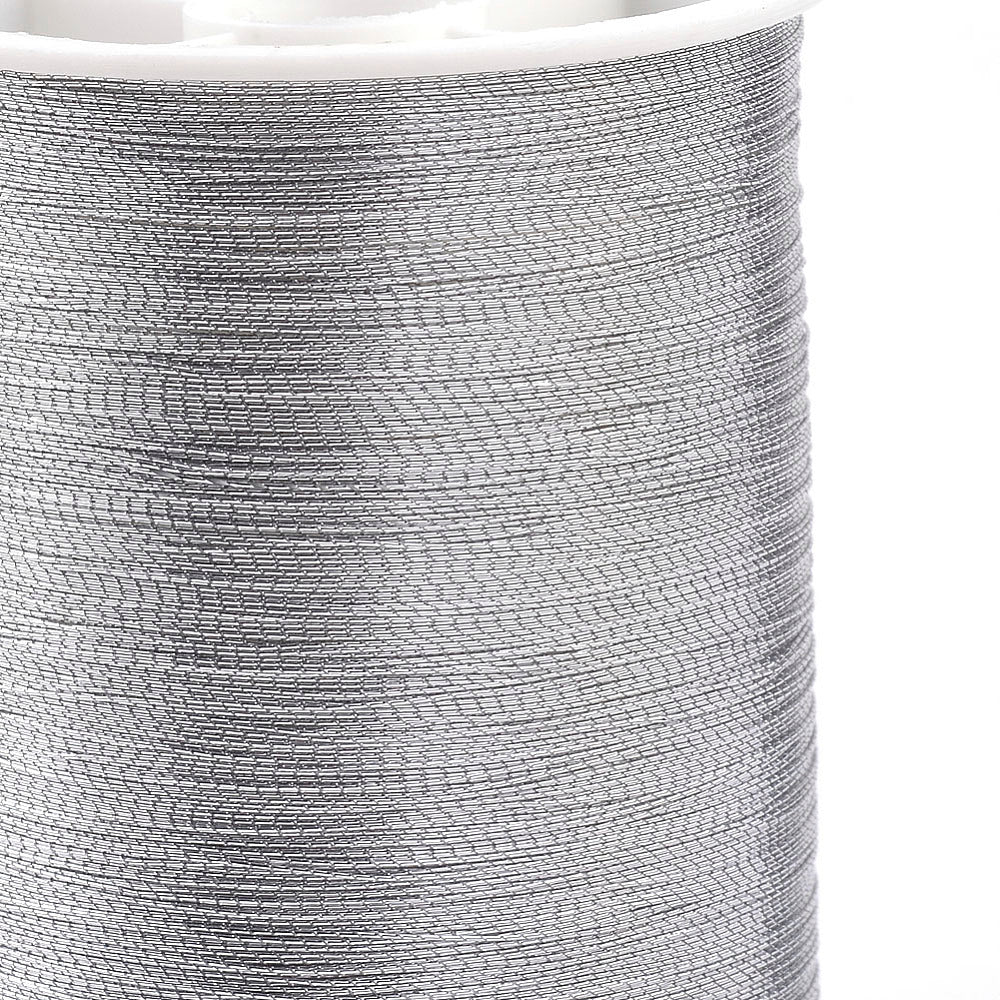 Smyckestråd metallictråd silver 0,1 mm, 1 rulle (55 m)