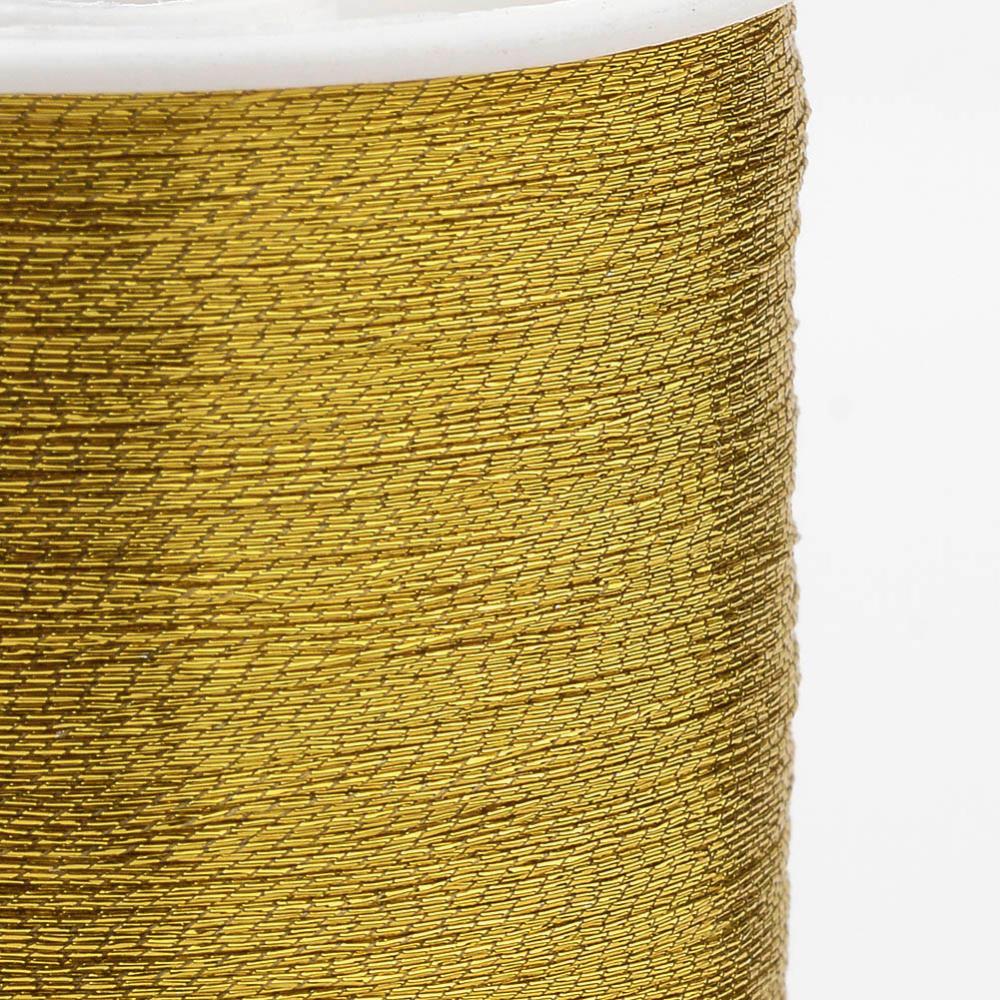Smyckestråd broderitråd metallictråd guld 0,1 mm, 1 rulle (55 m)