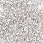 Seed Beads 4mm Silvermetallic, 30 gram (ca350st)