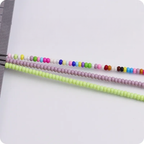 Seed Beads 3mm  Mixade färger ugnshärdade, 30 gram (ca 900st)